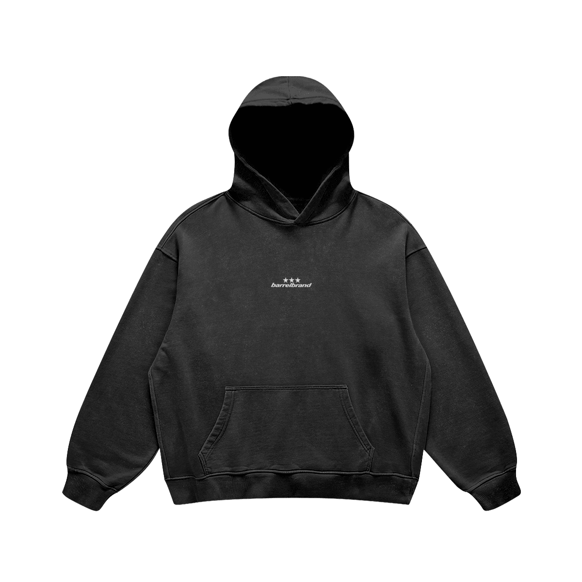 FREEFALL HOODIE BLACK - Barrel Brand