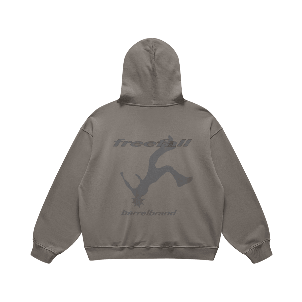 FREEFALL HOODIE FRAIR GREY - Barrel Brand