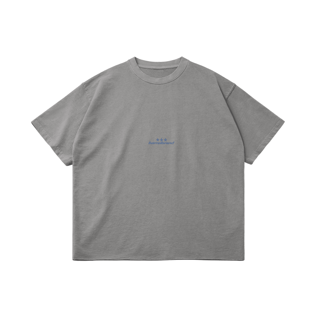 FREEFALL TEE HEATHER GREY - Barrel Brand