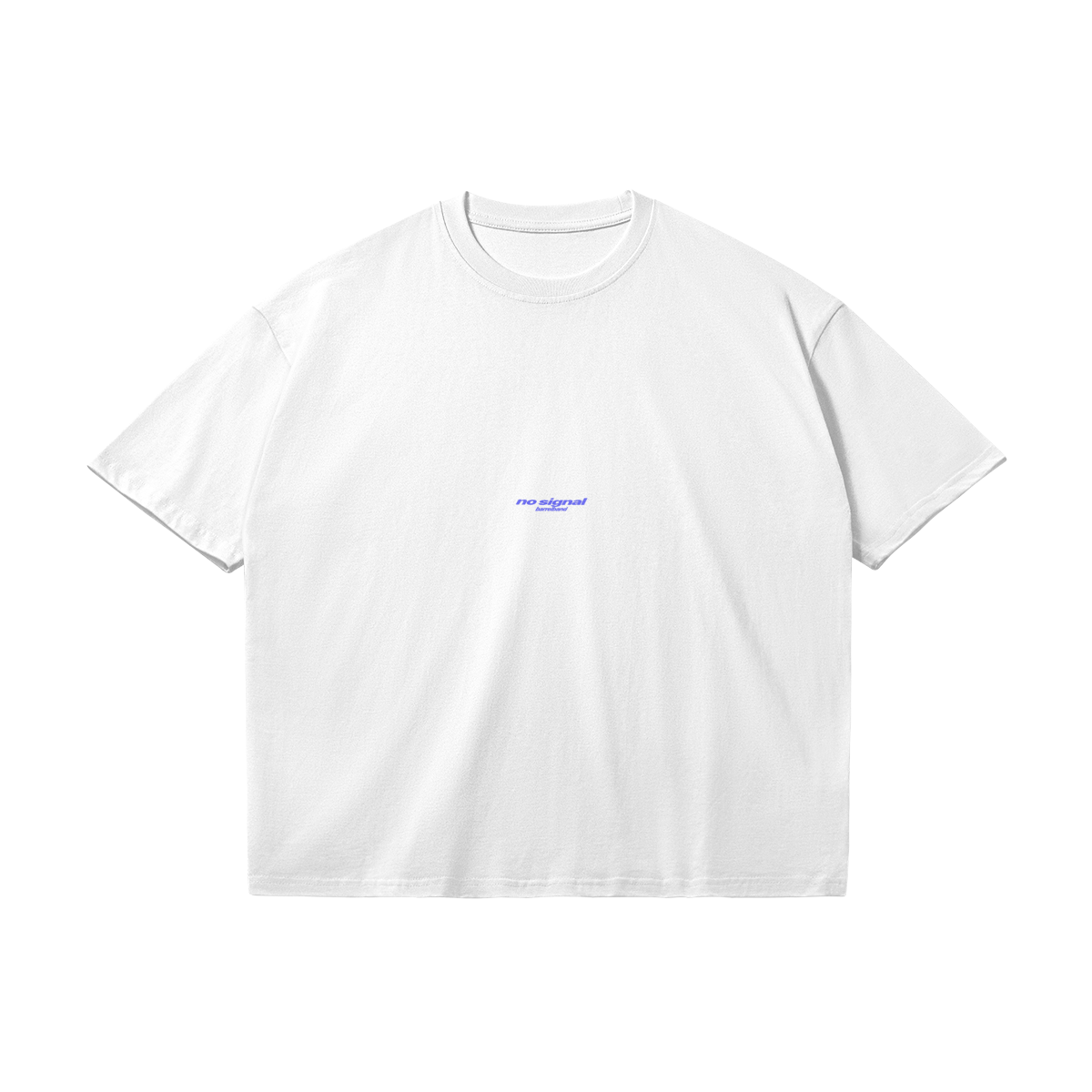 NO SIGNAL TEE WHITE - Barrel Brand