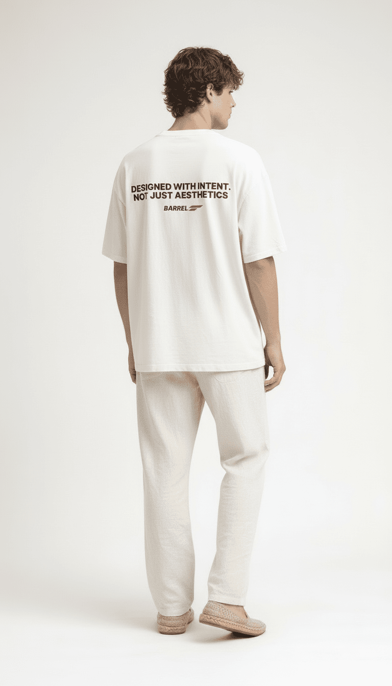 AESTHETICS TEE WHITE - Barrel Brand