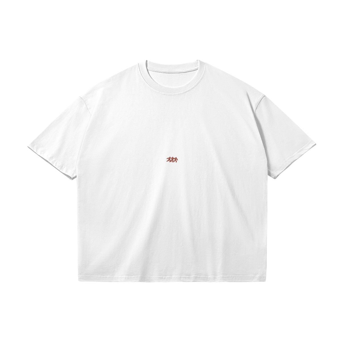 AFTER BURN TEE RED ON WHITE - Barrel Brand