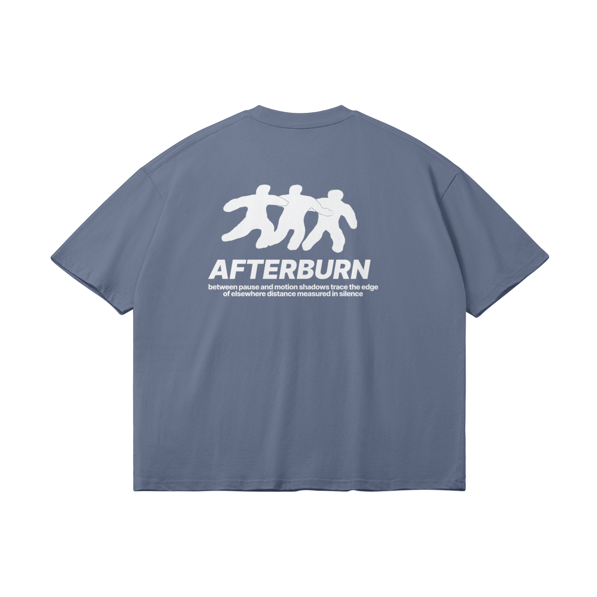 AFTERBURN TEE MIST BLUE - Barrel Brand
