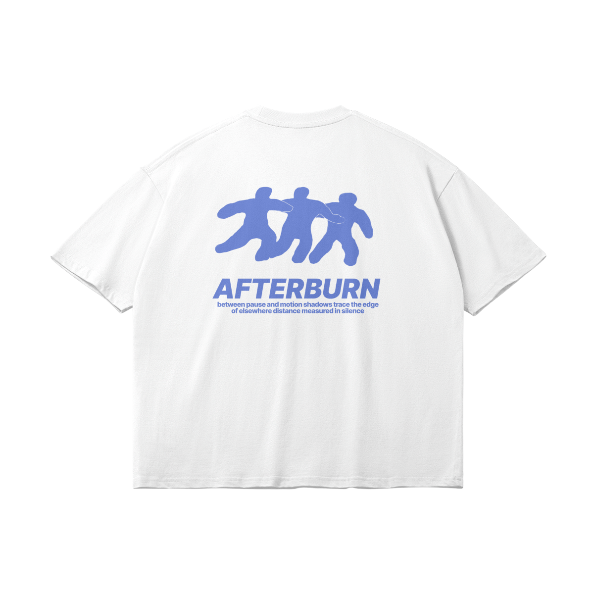 AFTERBURN TEE WHITE - Barrel Brand