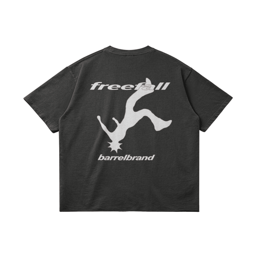 FREEFALL TEE SLATE GREY - Barrel Brand