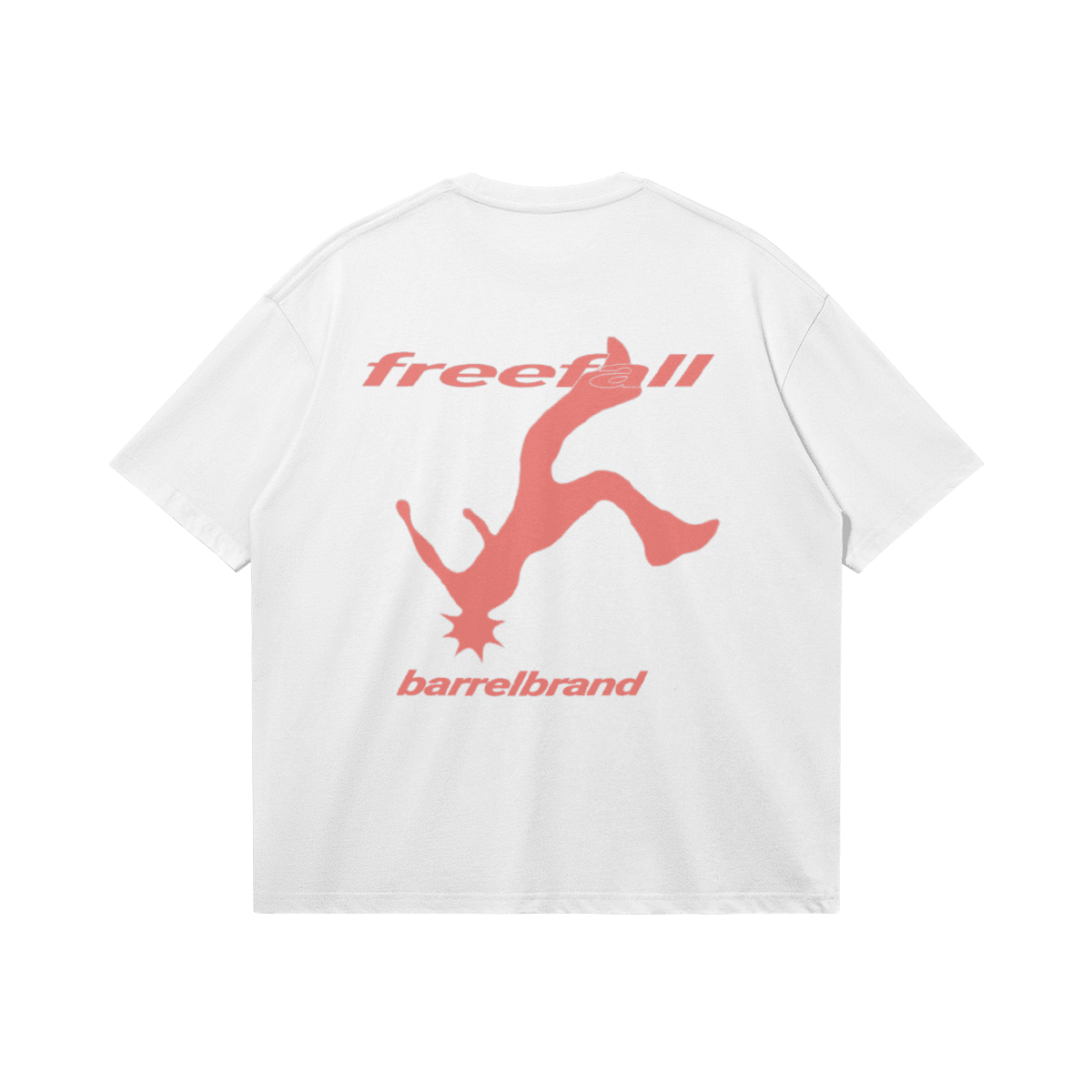 FREEFALL TEE WHITE - Barrel Brand