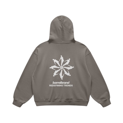 REDEFINING HOODIE FRAIR GREY - Barrel Brand