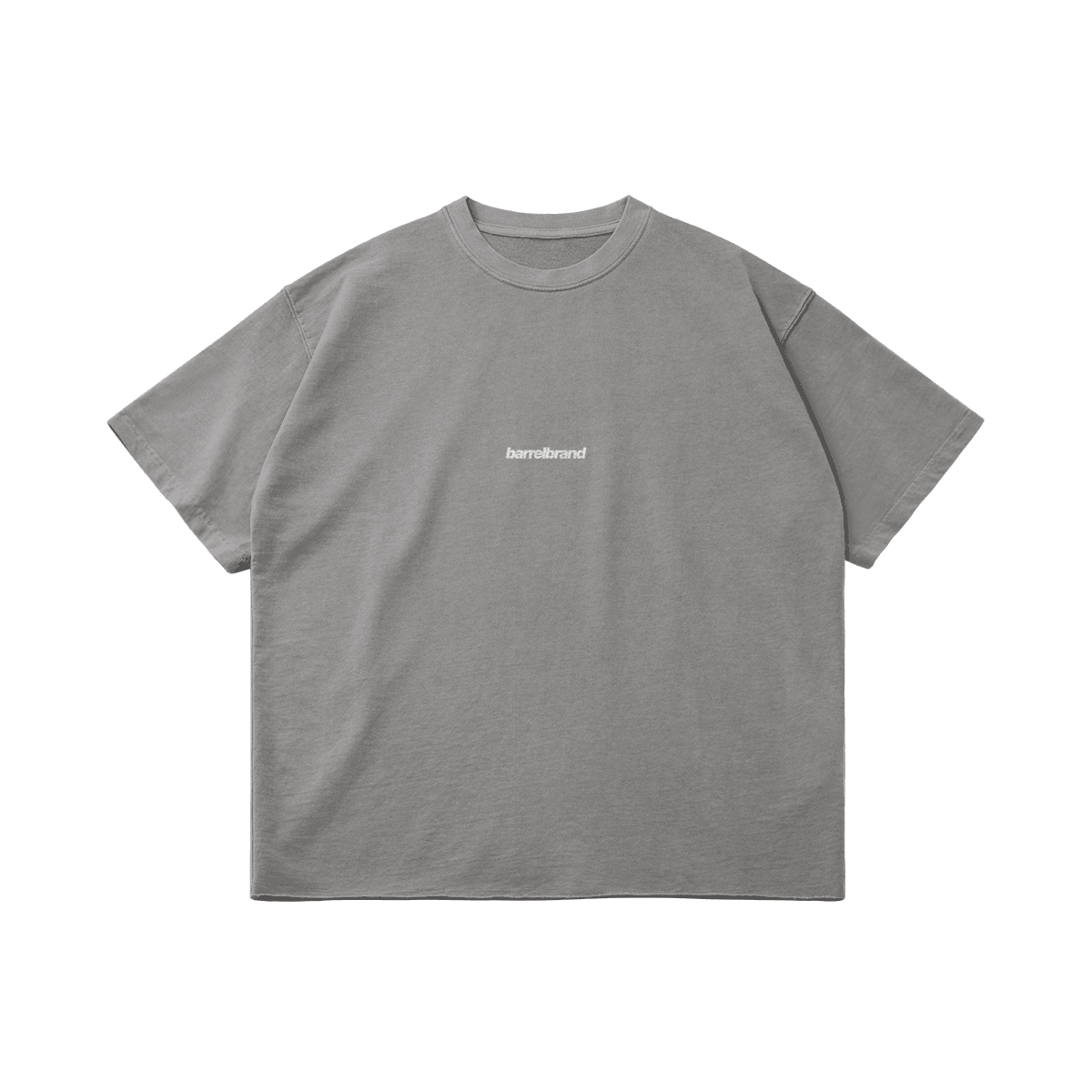 REDEFINING TEE HEATHER GREY - Barrel Brand