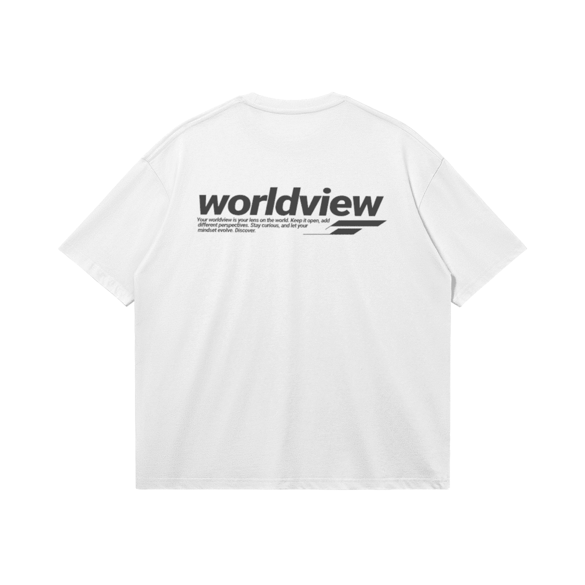 WORLDVIEW TEE WHITE - Barrel Brand